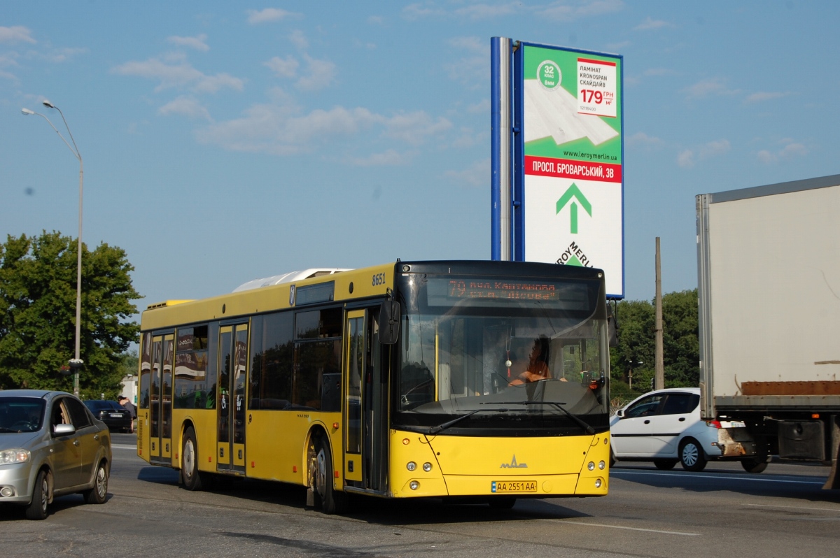 Kyiv, MAZ-203.069 č. 8651