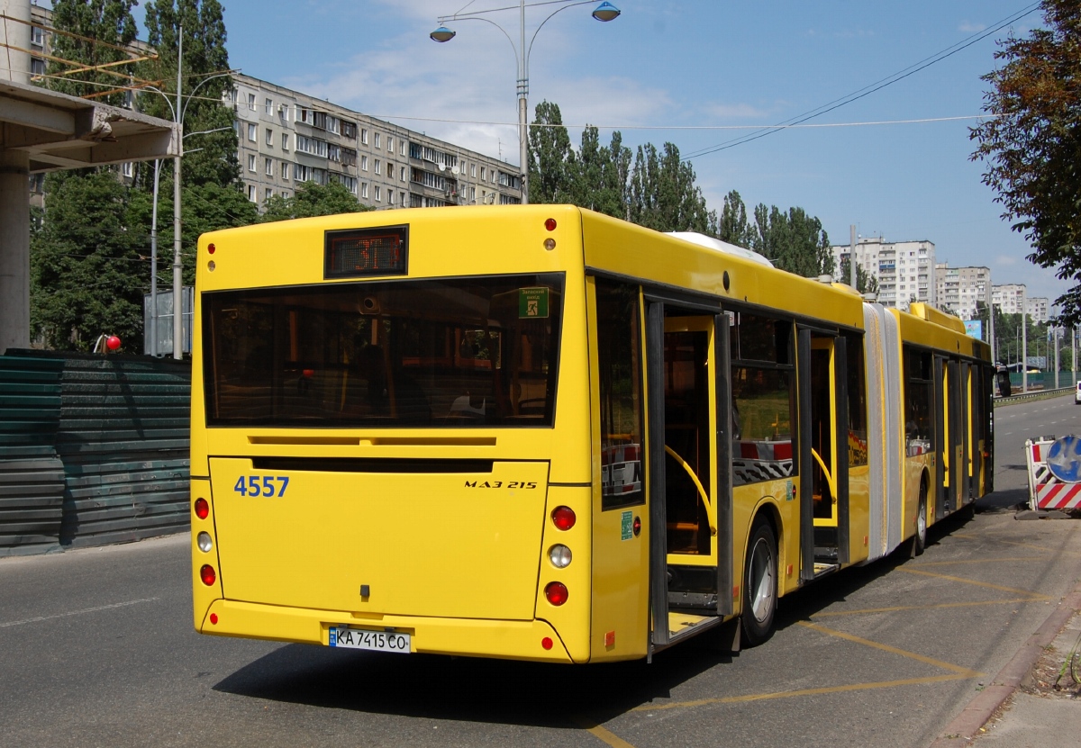 Kyiv, MAZ-215.069 # 4557