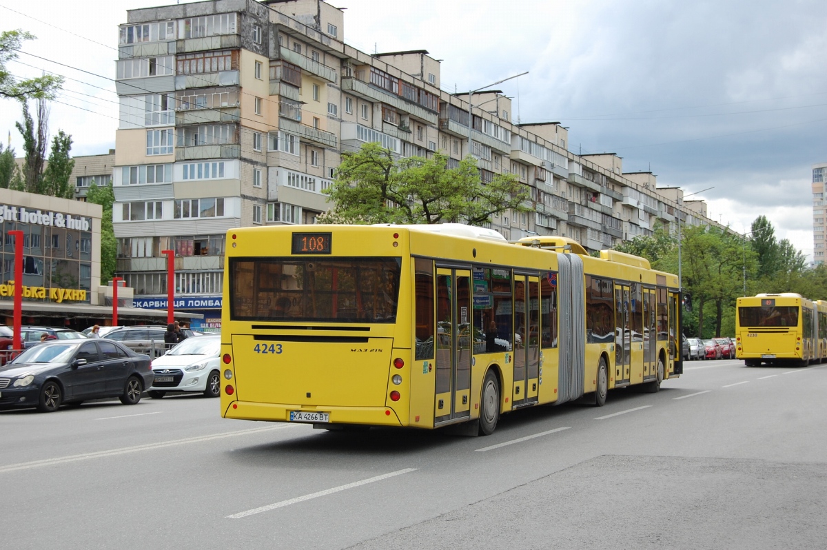 Kyiv, MAZ-215.069 # 4243