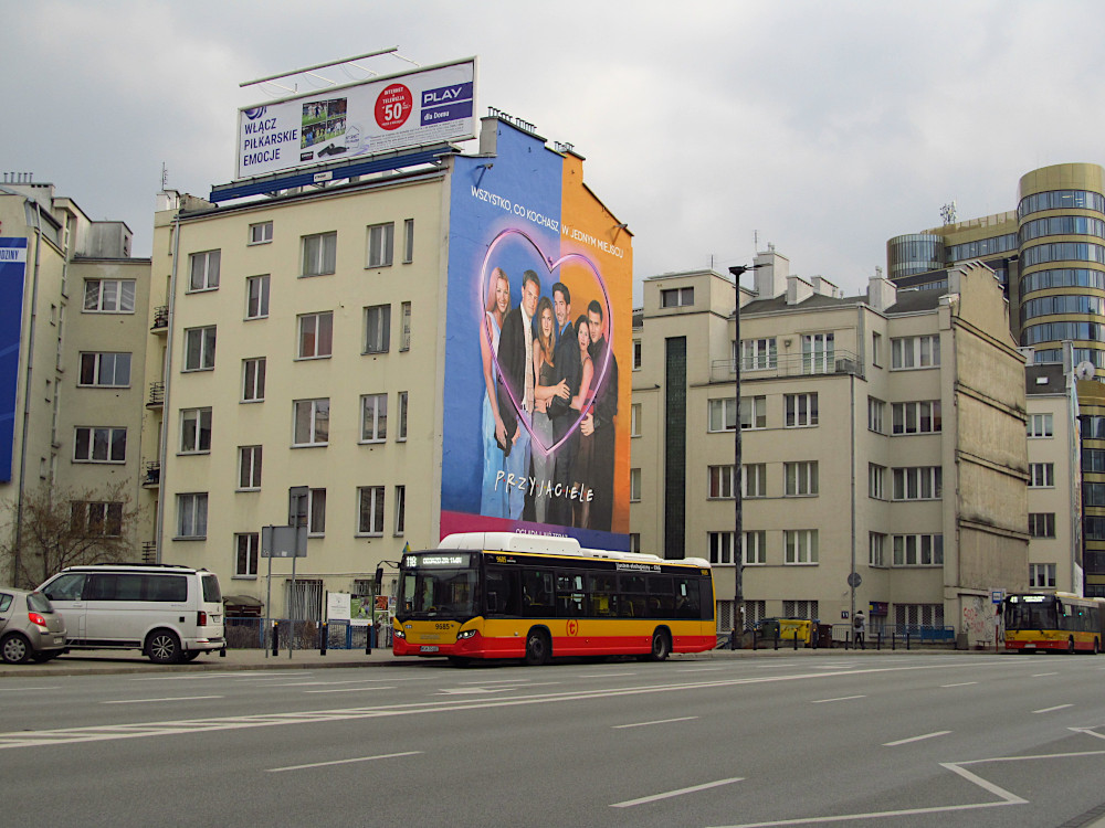Varsovie, Scania Citywide LF CNG # 9685