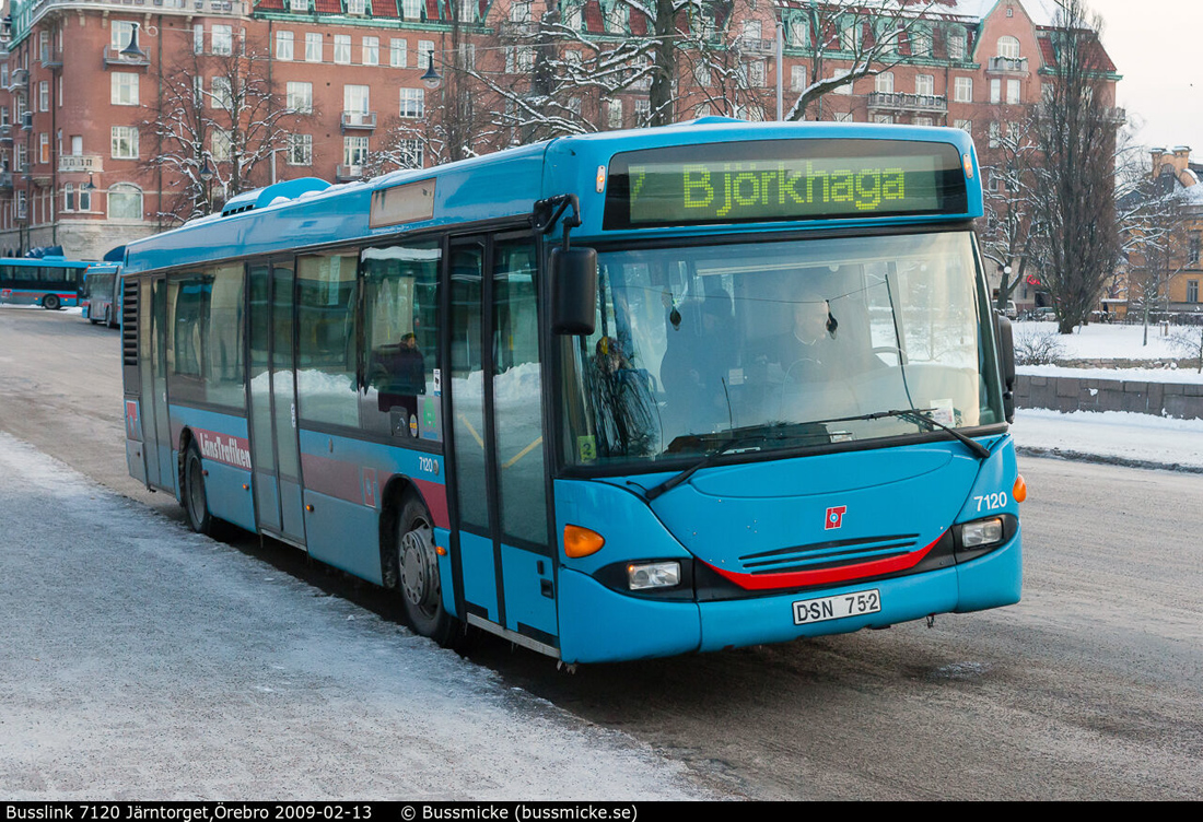 Jönköping, Scania OmniCity CN94UB 4X2EB № 7120