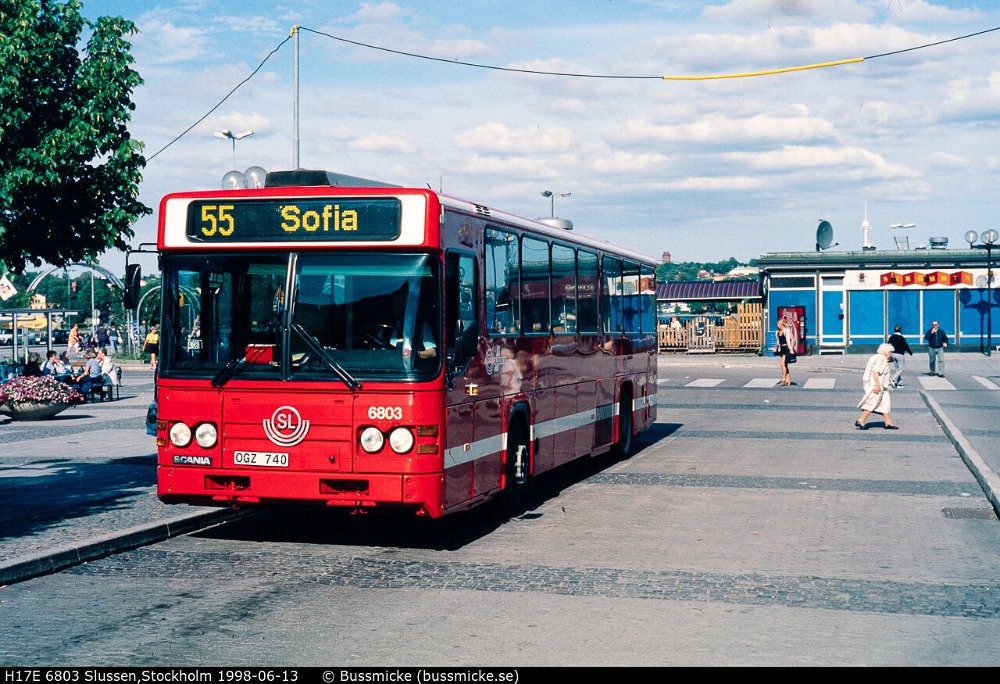 Stockholm, Scania CN113CLB №: 6803