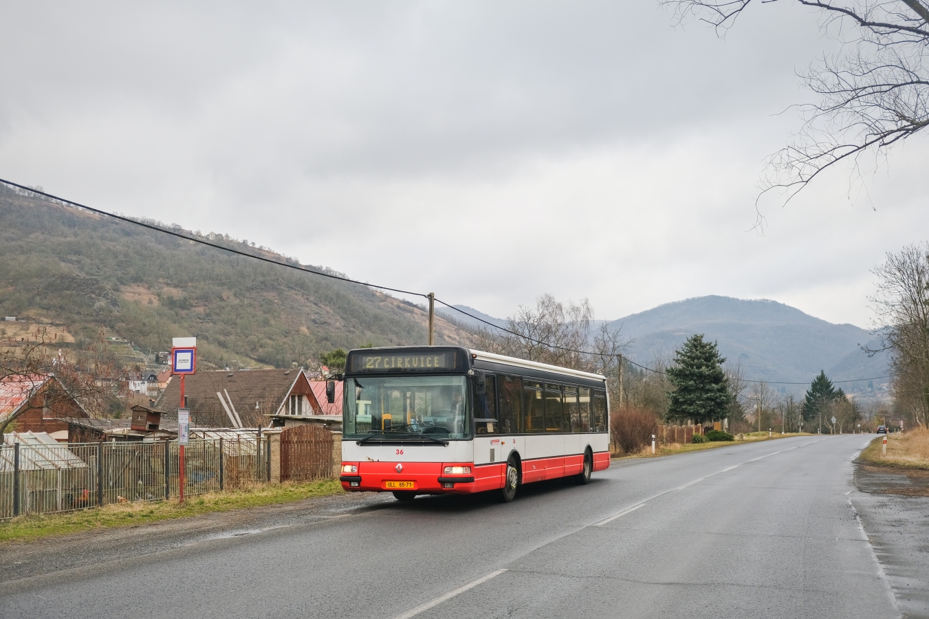 Uście nad Łabą, Karosa Citybus 12M.2070 (Renault) # 36