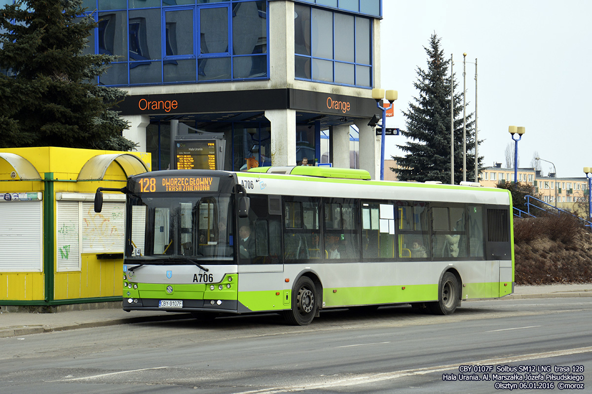 Bydgoszcz, Solbus SM12 LNG № A706