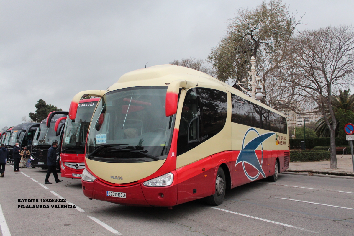 Valencia, Irizar PB 13-3.5 # 58