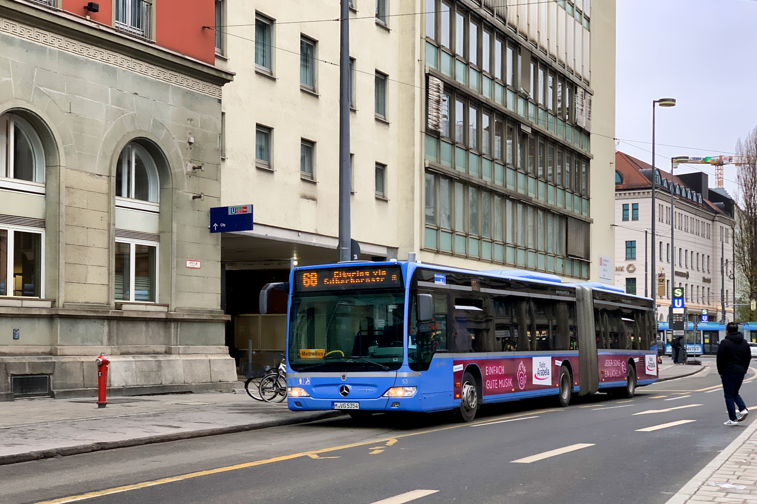 Munich, Mercedes-Benz O530 Citaro Facelift G # 5354