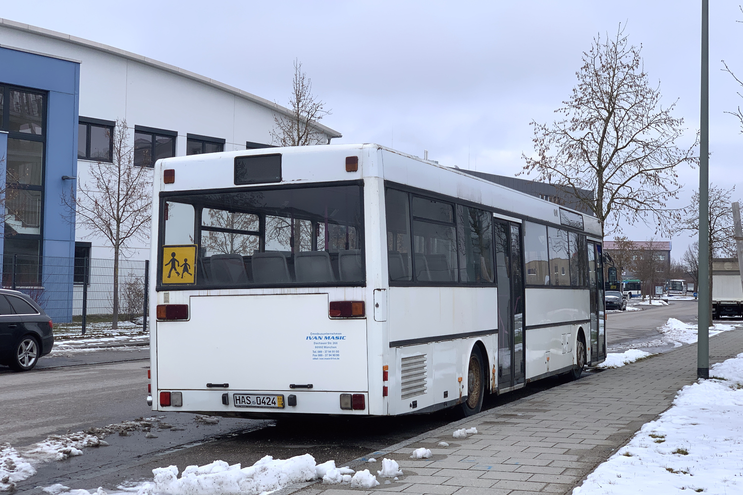 Munich, Mercedes-Benz O405 č. HAS-0424