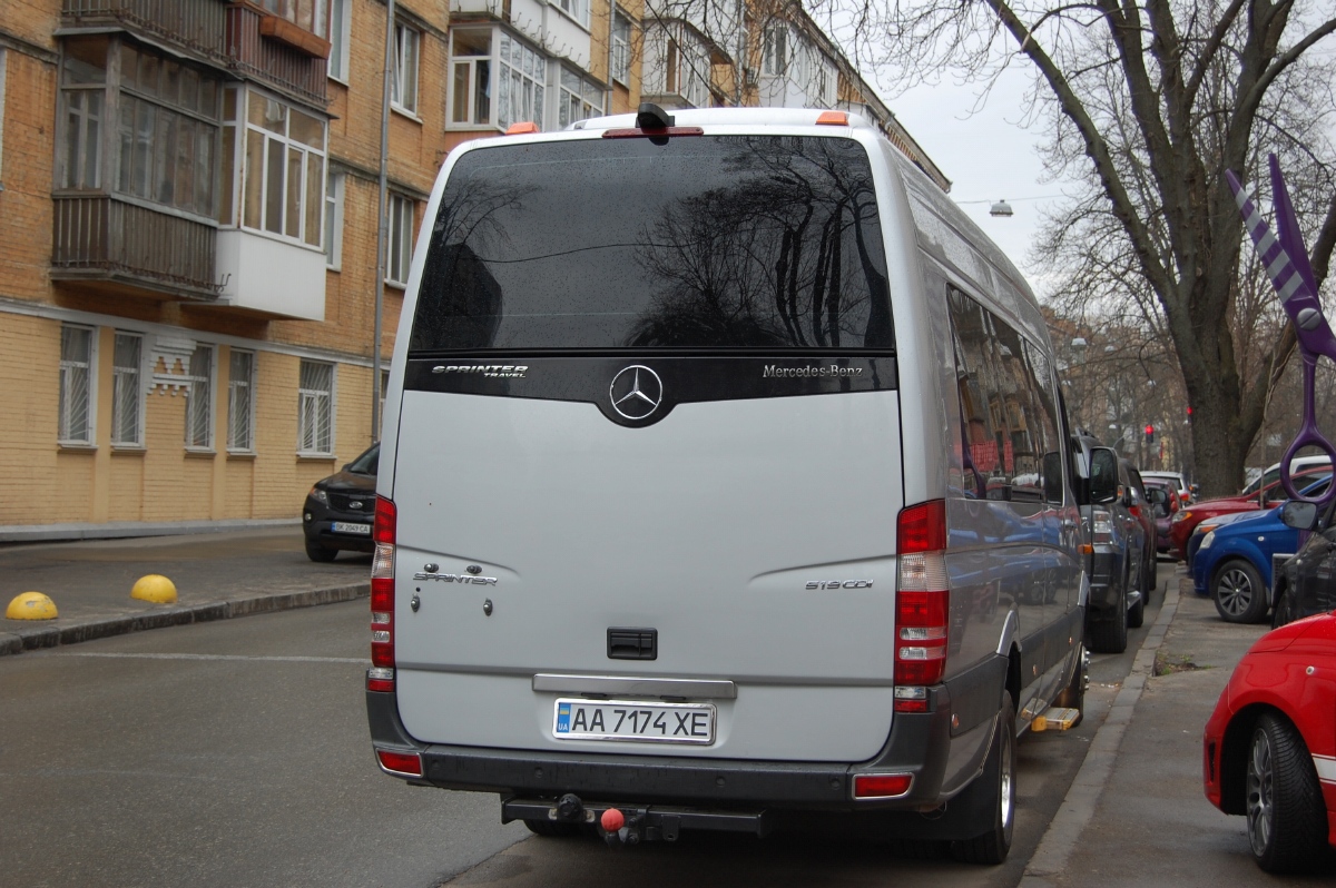 Kyiv, Mercedes-Benz Sprinter Travel 45 No. АА 7174 ХЕ