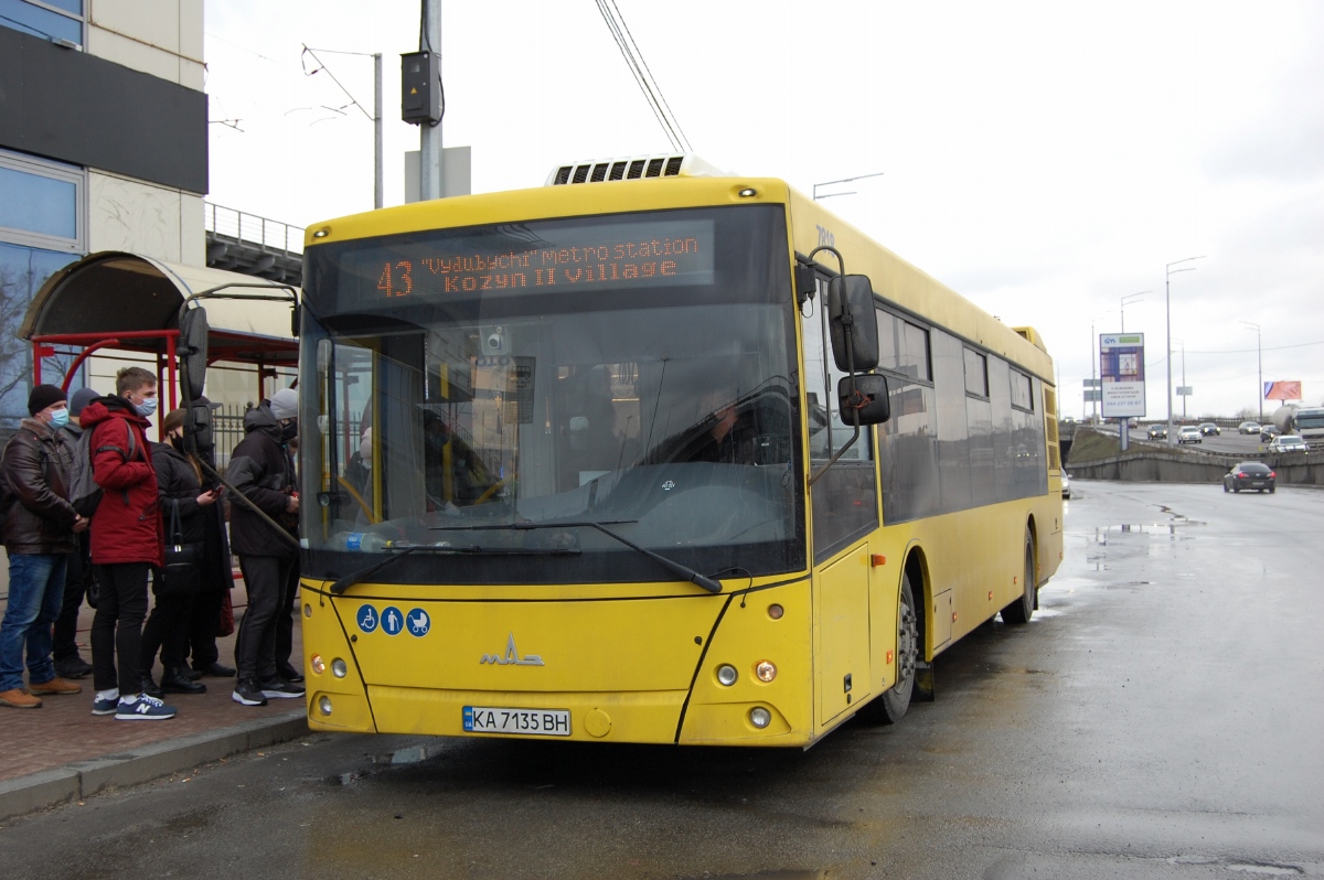 Kyiv, MAZ-203.015 # 7818