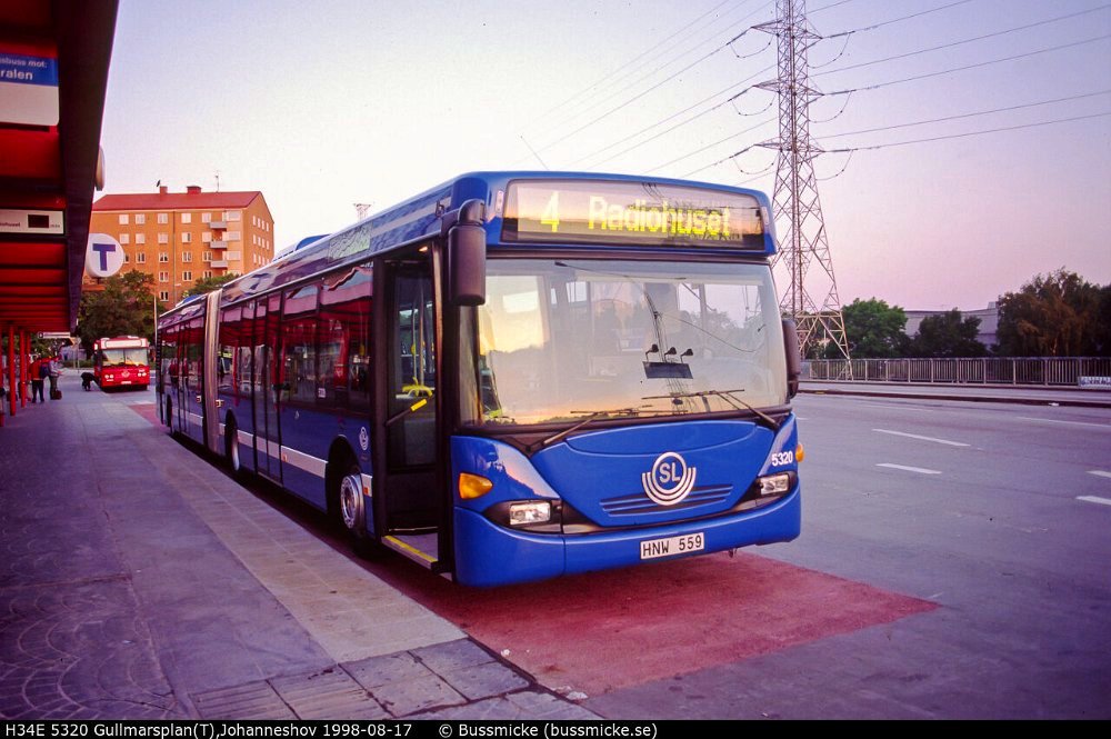 Стокгольм, Scania OmniCity CN94UA 6X2/2EB № 5320