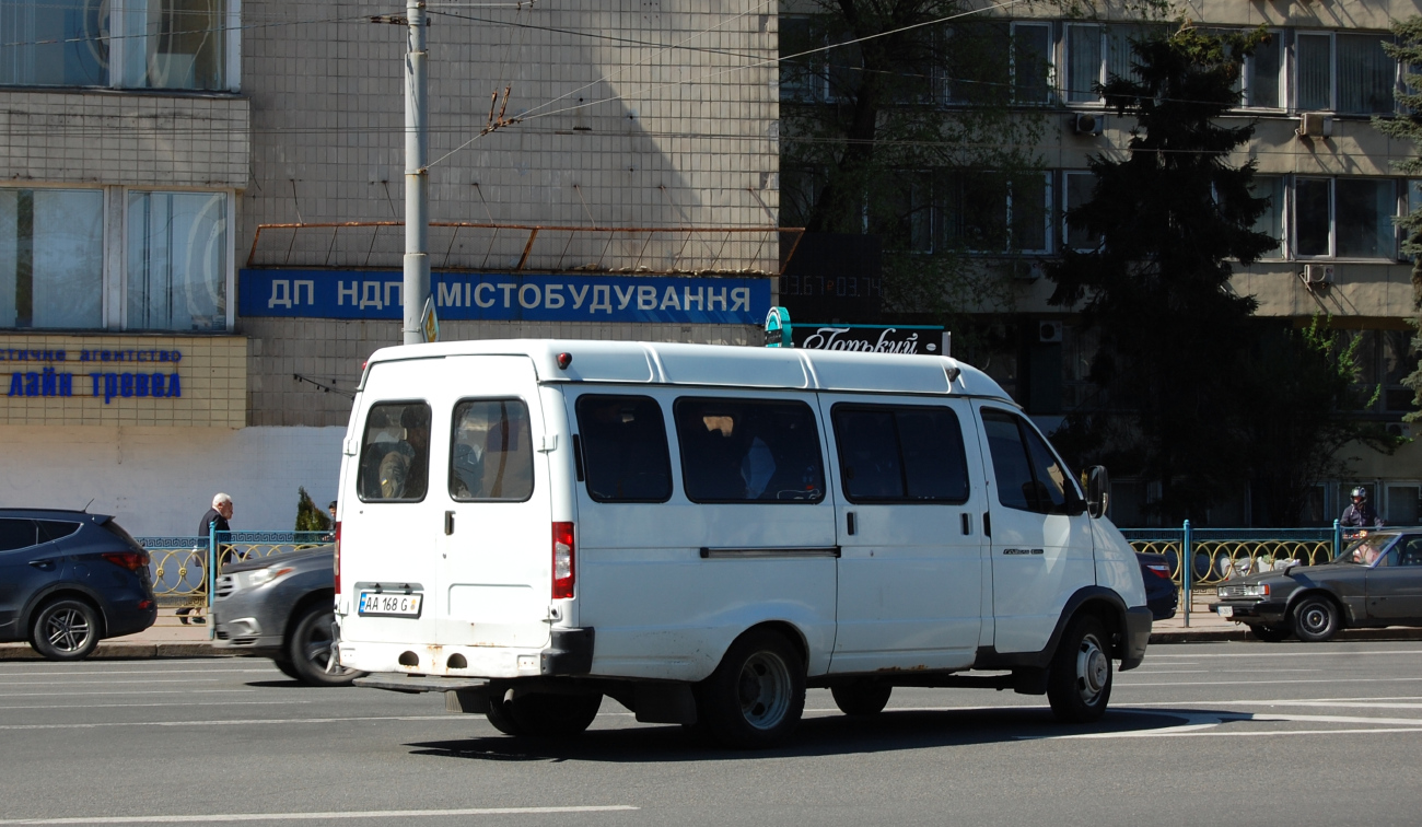 Kyiv, GAZ-322132 # АА 168 G
