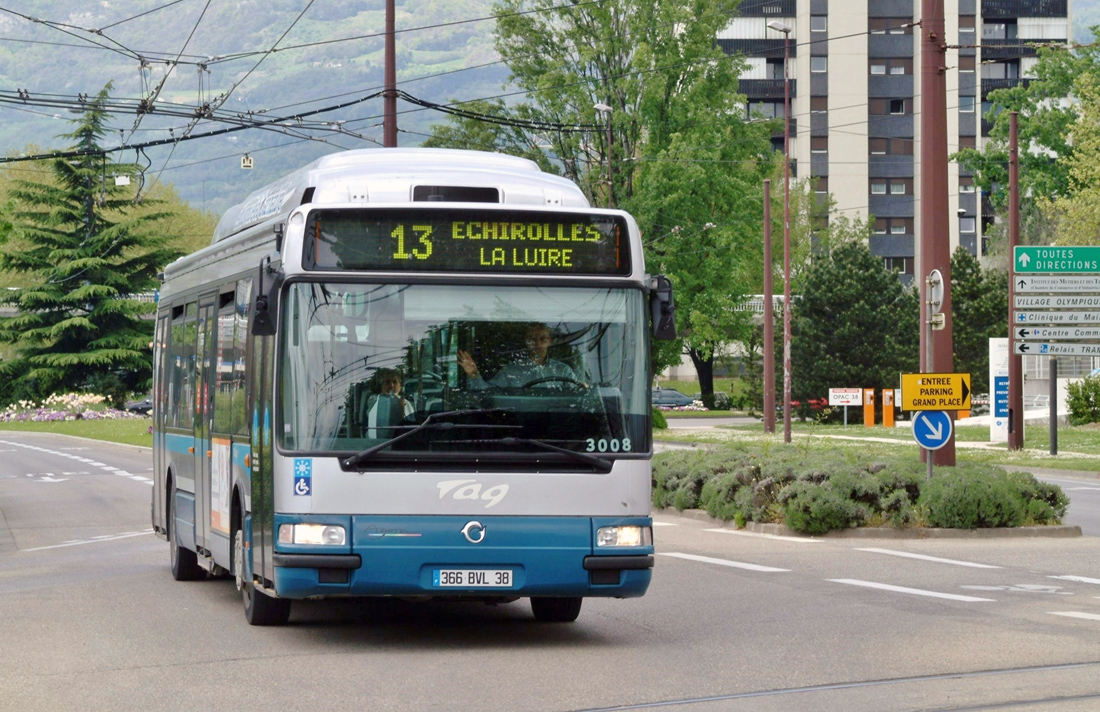 Гренобль, Irisbus Agora S CNG № 3008