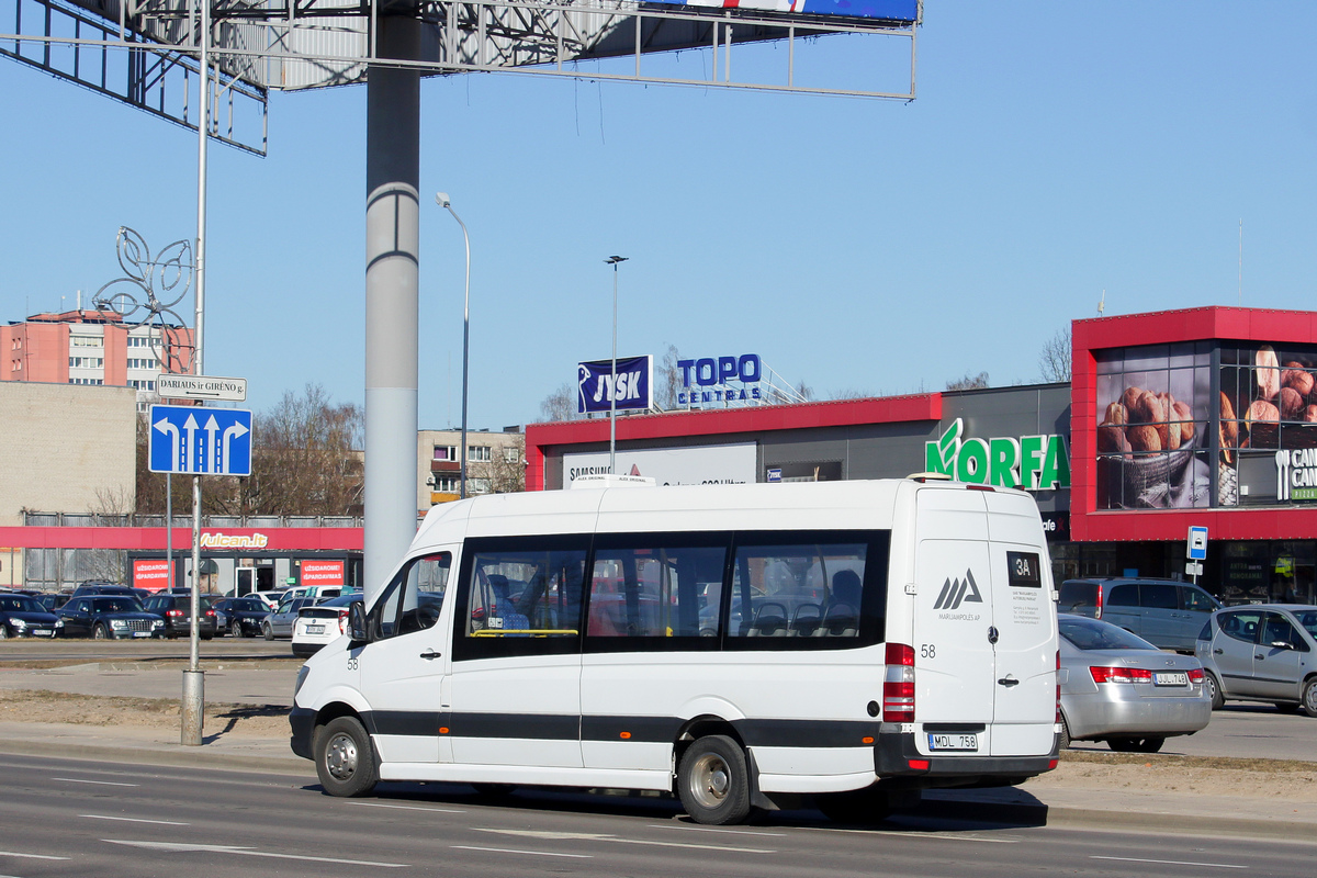 Marijampolė, Altas Cityline (MB Sprinter 516CDI) № 58