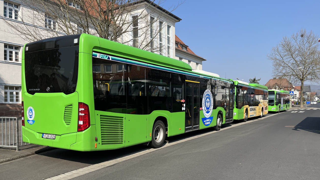 Fulda, Mercedes-Benz Citaro C2 LE # FD-VG 1614