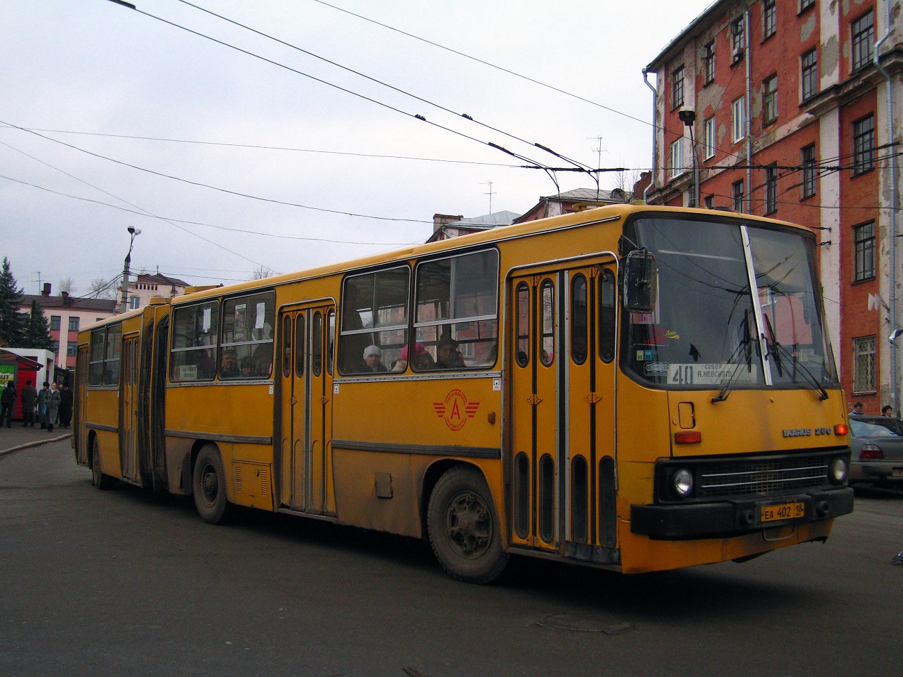 Izhevsk, Ikarus 280.33 # ЕА 402 18