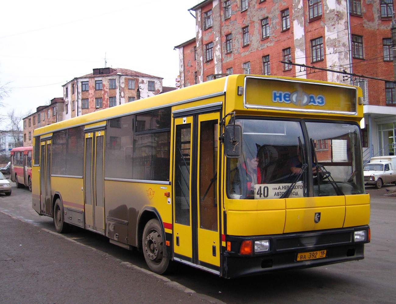 Izhevsk, NefAZ-5299 (529900) č. ВА 392 18