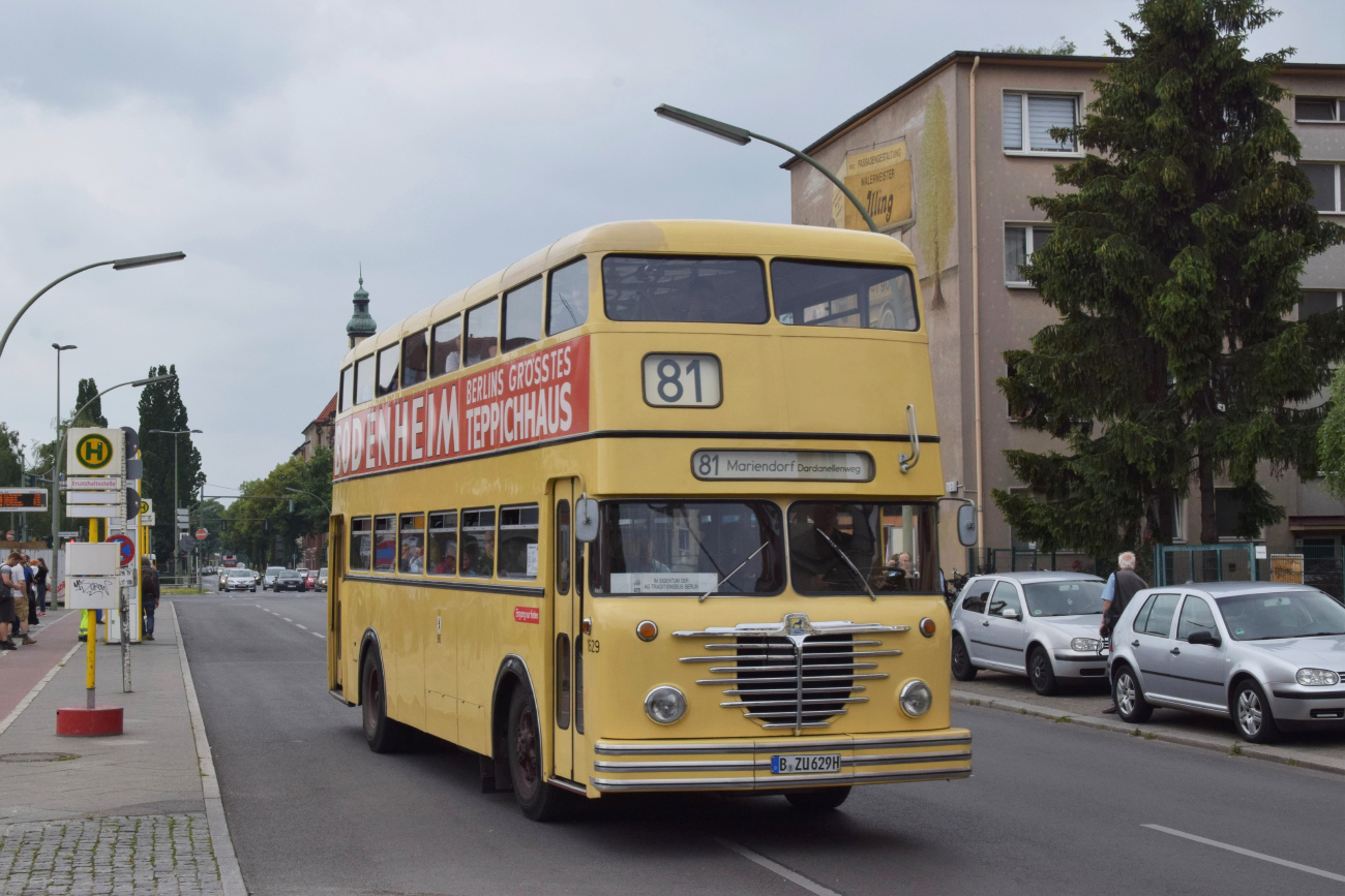 Berlin, Büssing D2U nr. 1629