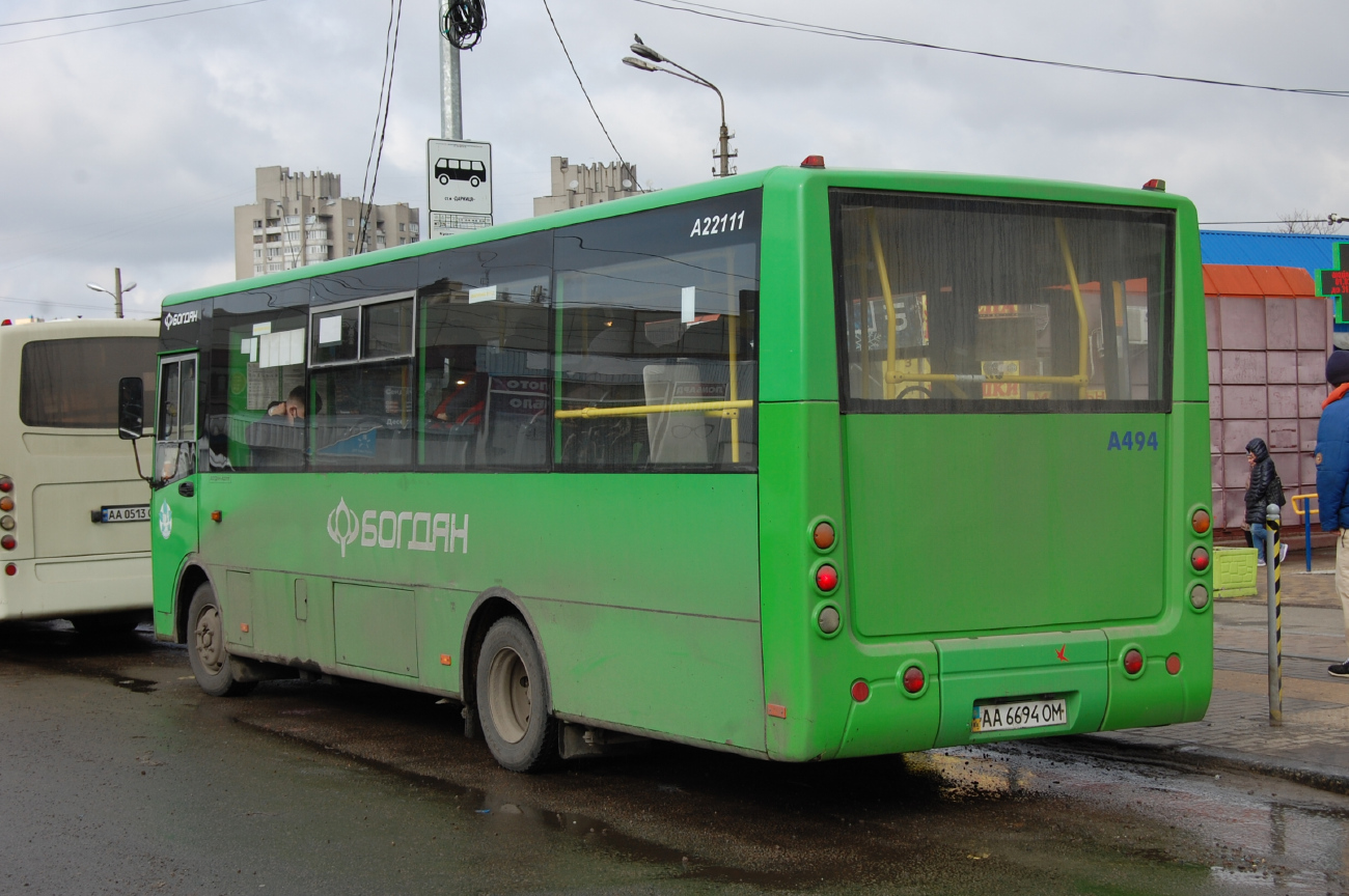 Kyiv, Богдан А22111 No. А494