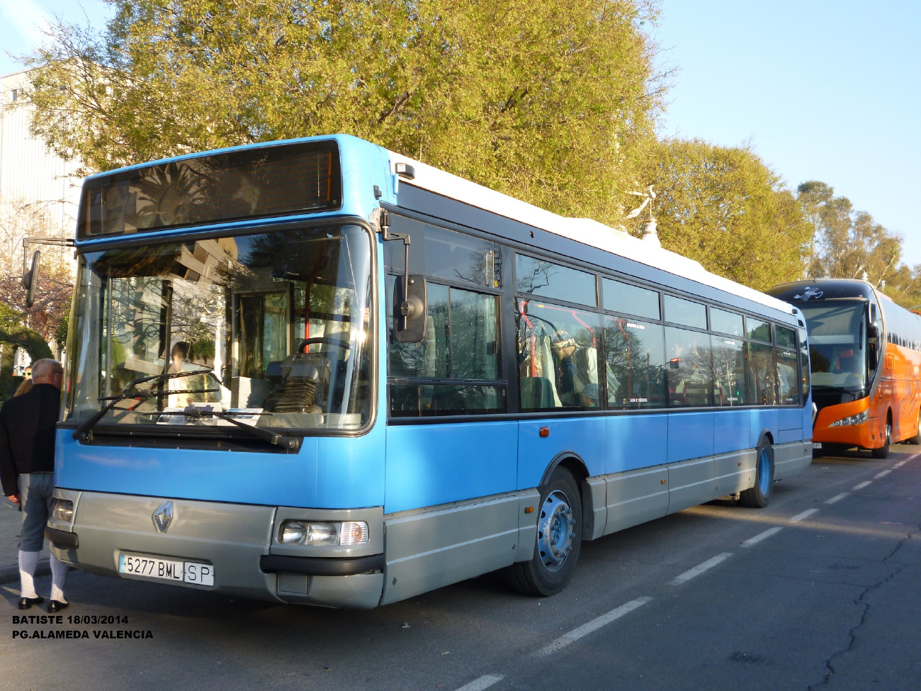 Valencia, Hispano CityLine (Irisbus Agora Line) No. 5277 BML