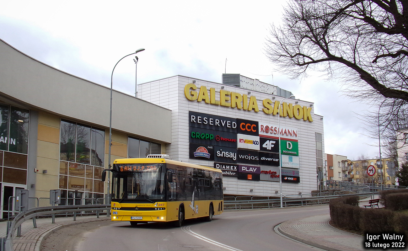 Sanok, Autosan Sancity M12LE # 247