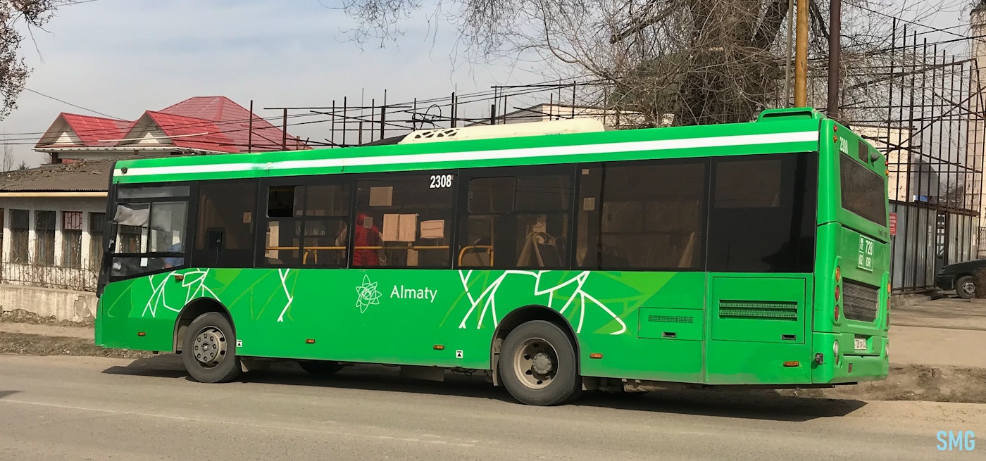 Almaty, LiAZ-4292.60 # 2308