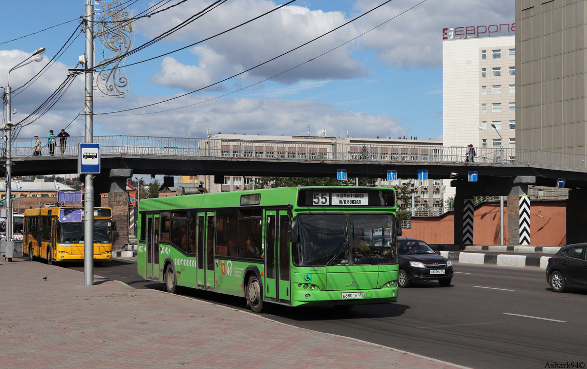 Krasnoyarsk, MAZ-103.476 # Е 880 ЕН 124