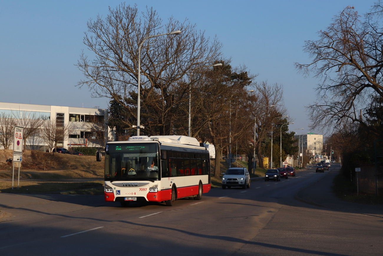 Brno, IVECO Urbanway 12M CNG # 7097