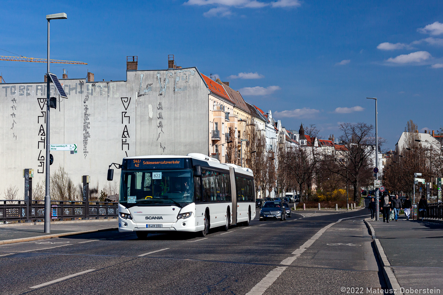 Berlin, Scania Citywide LFA # B-VK 151
