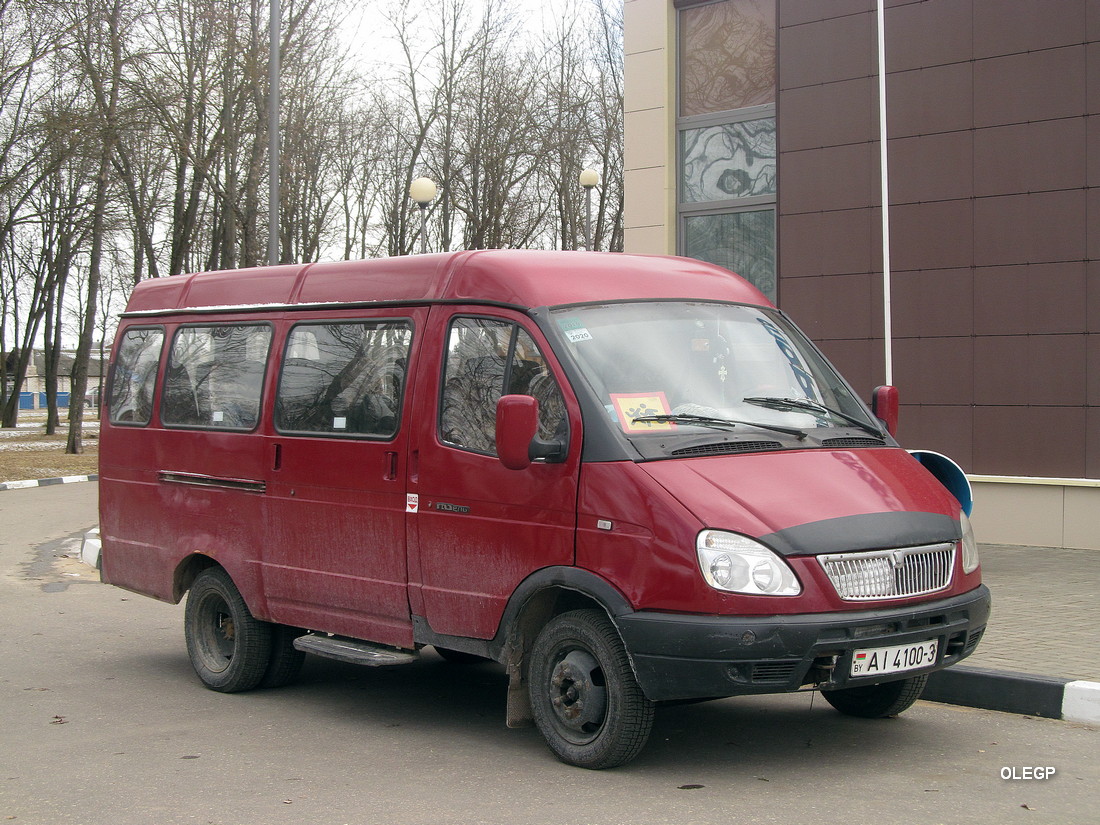 Гомель, ГАЗ-3221* № АІ 4100-3