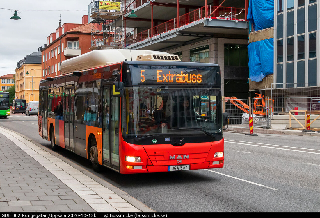 Uppsala, MAN A21 Lion's City NL**3 CNG # 0002