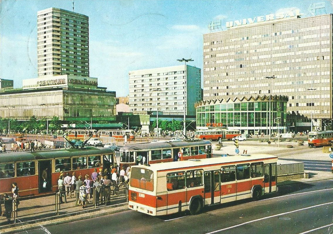 Warsaw, Jelcz Berliet PR100 № 3380