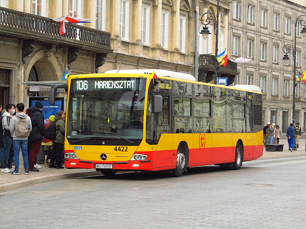 Warsaw, Mercedes-Benz Conecto II # 4422