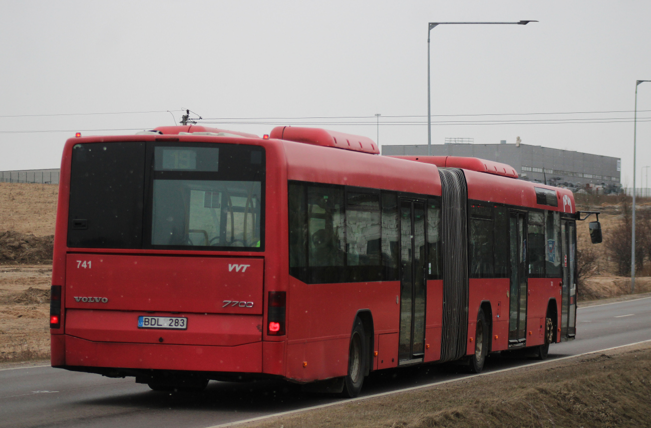 Vilnius, Volvo 7700A No. 741