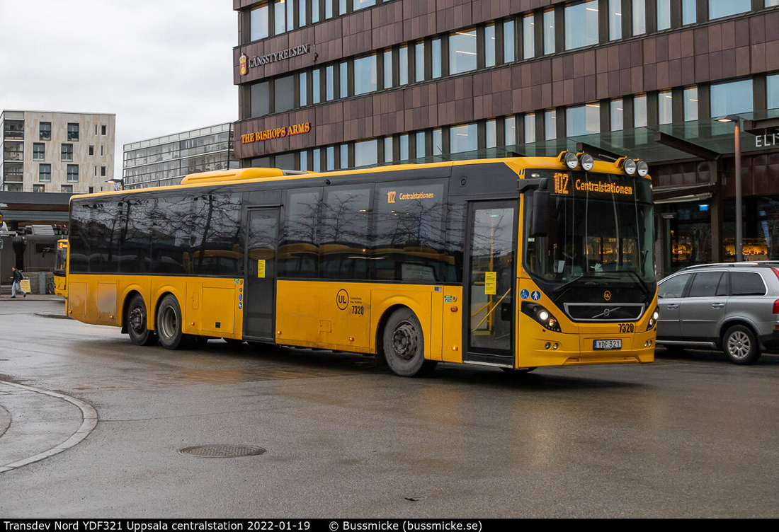 Uppsala, Volvo 8900LE # 7320