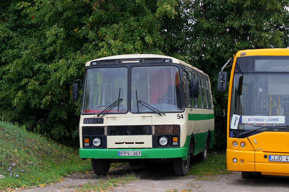 Biržai, PAZ-3205-110 (32050R) No. 54