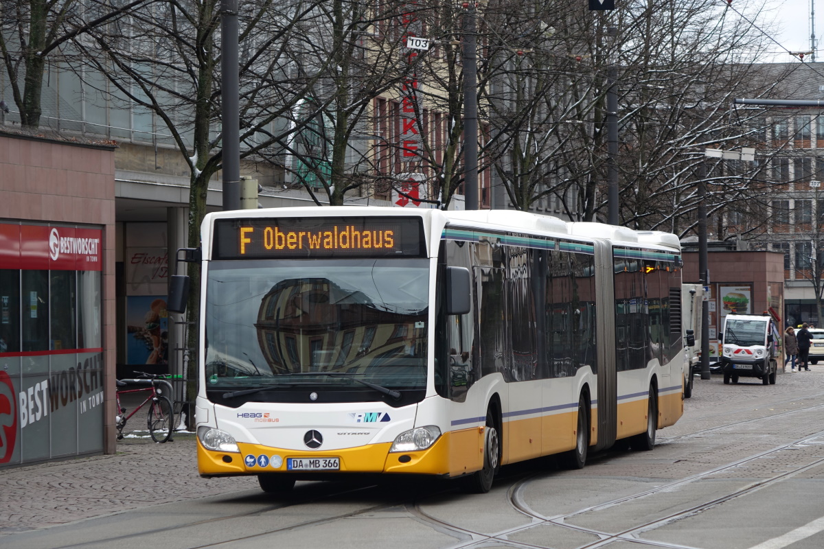 Darmstadt, Mercedes-Benz Citaro C2 G nr. 366