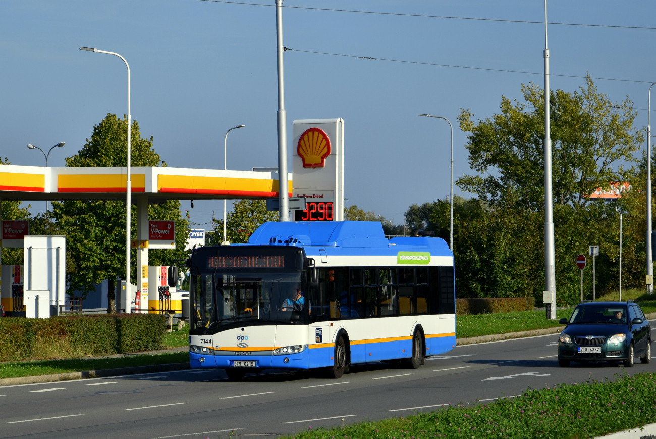 Ostrava, Solaris Urbino III 12 CNG No. 7144
