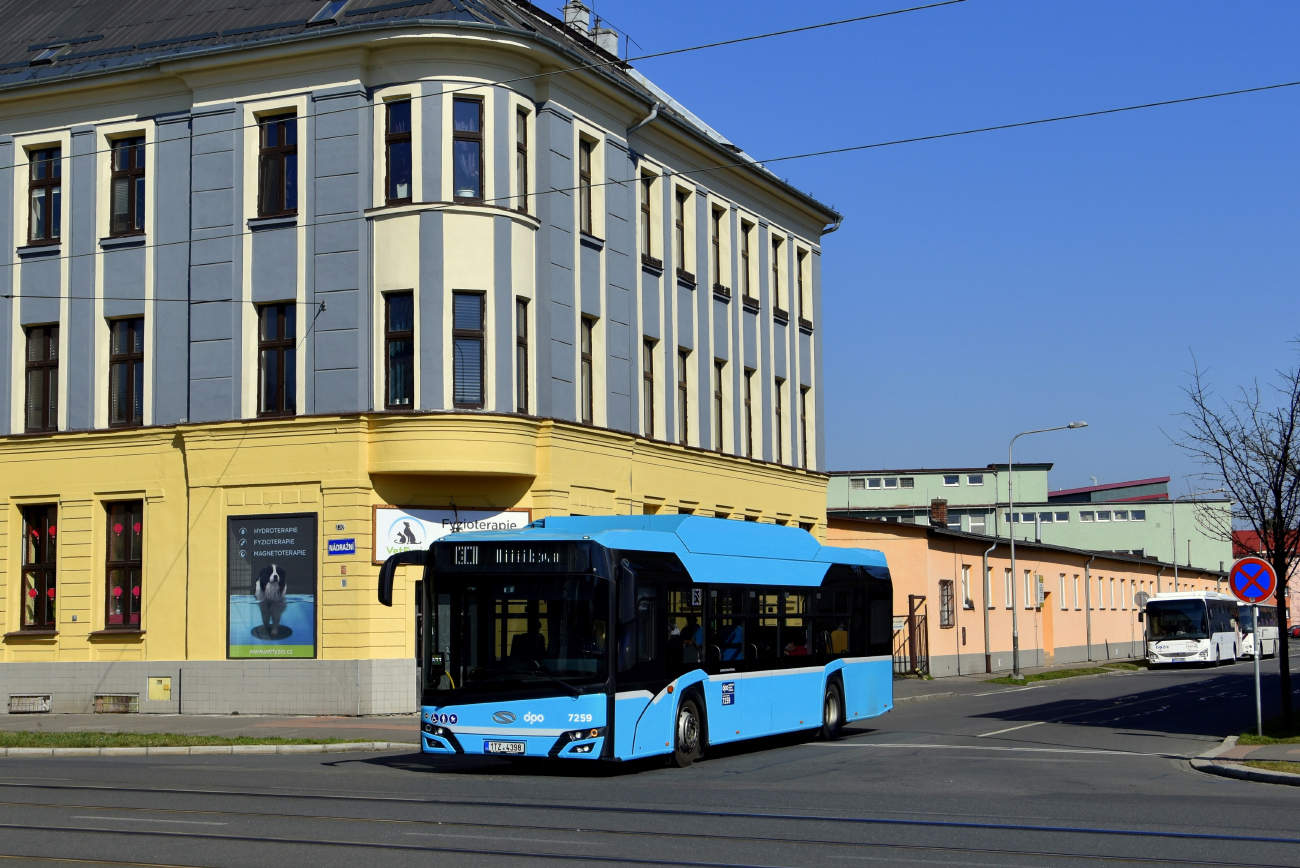 Ostrava, Solaris Urbino IV 12 CNG № 7259