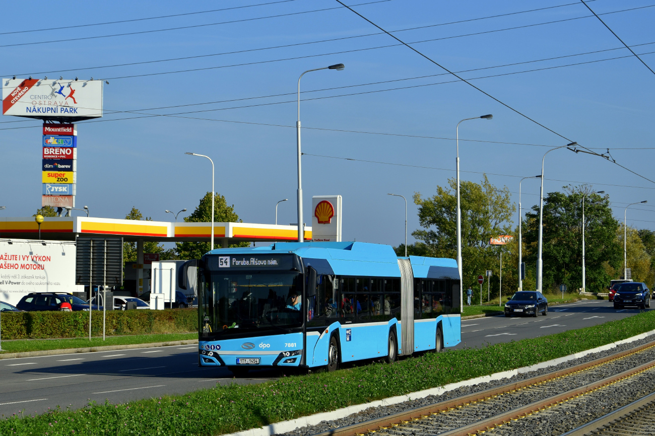 Ostrava, Solaris Urbino IV 18 CNG č. 7881