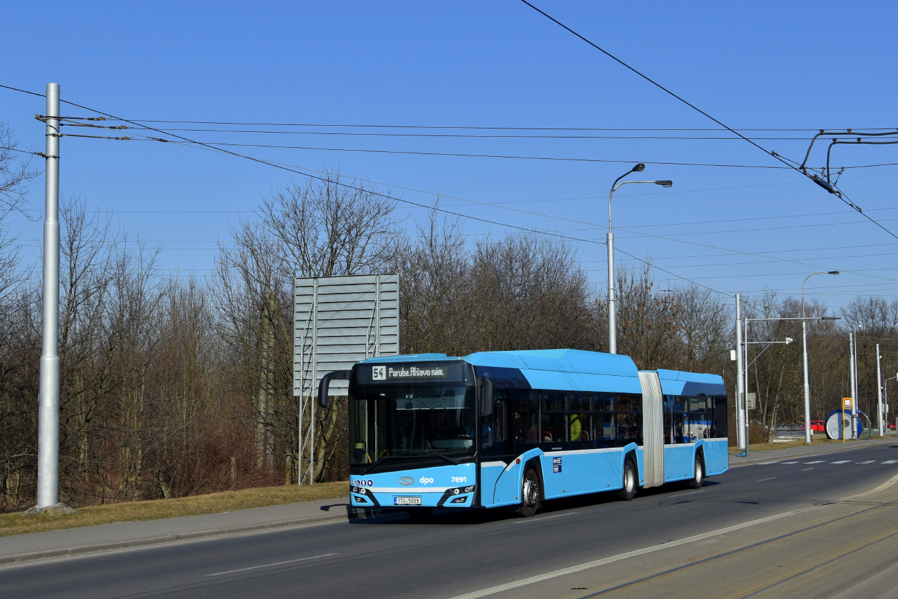 Ostrava, Solaris Urbino IV 18 CNG č. 7891