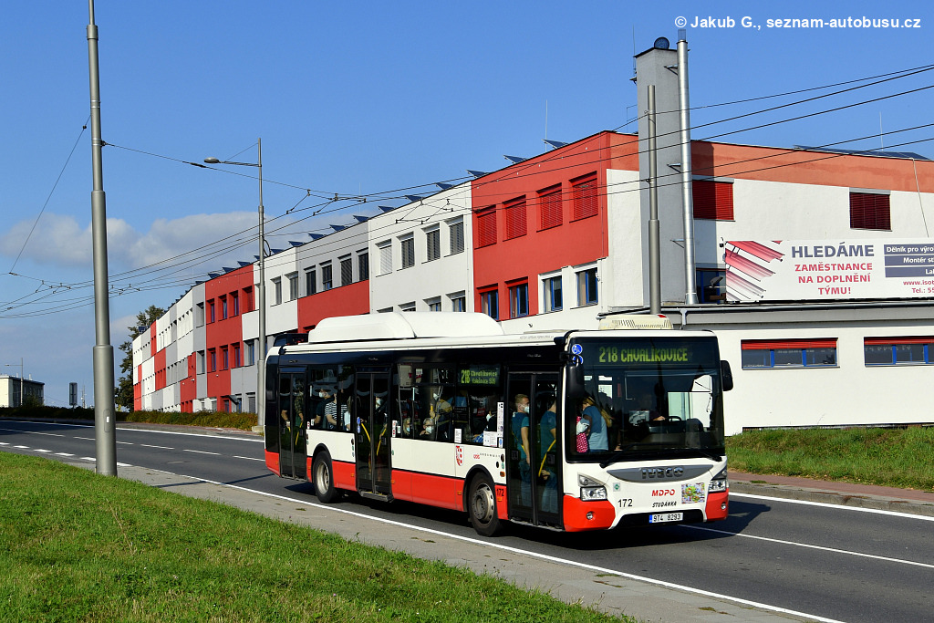 Opava, IVECO Urbanway 12M CNG # 172