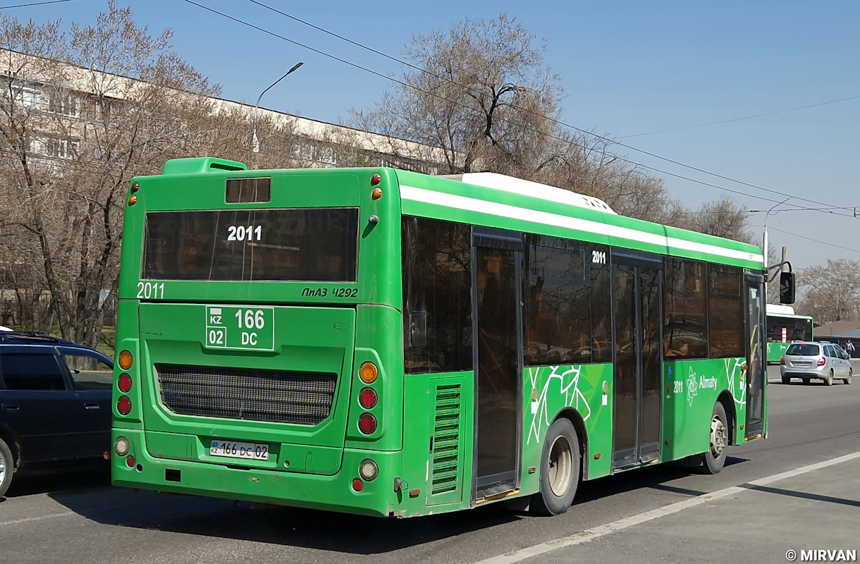 Almaty, LiAZ-4292.60 # 2011