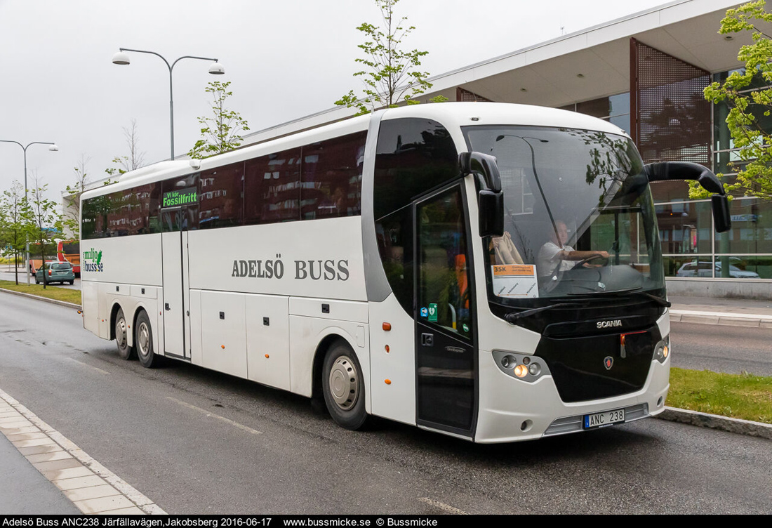 Stockholm, Scania OmniExpress 360 # ANC 238