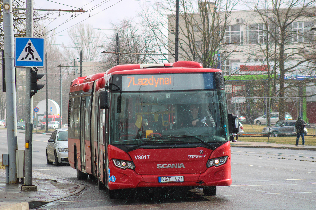 Vilnius, Scania Citywide LFA № V8017