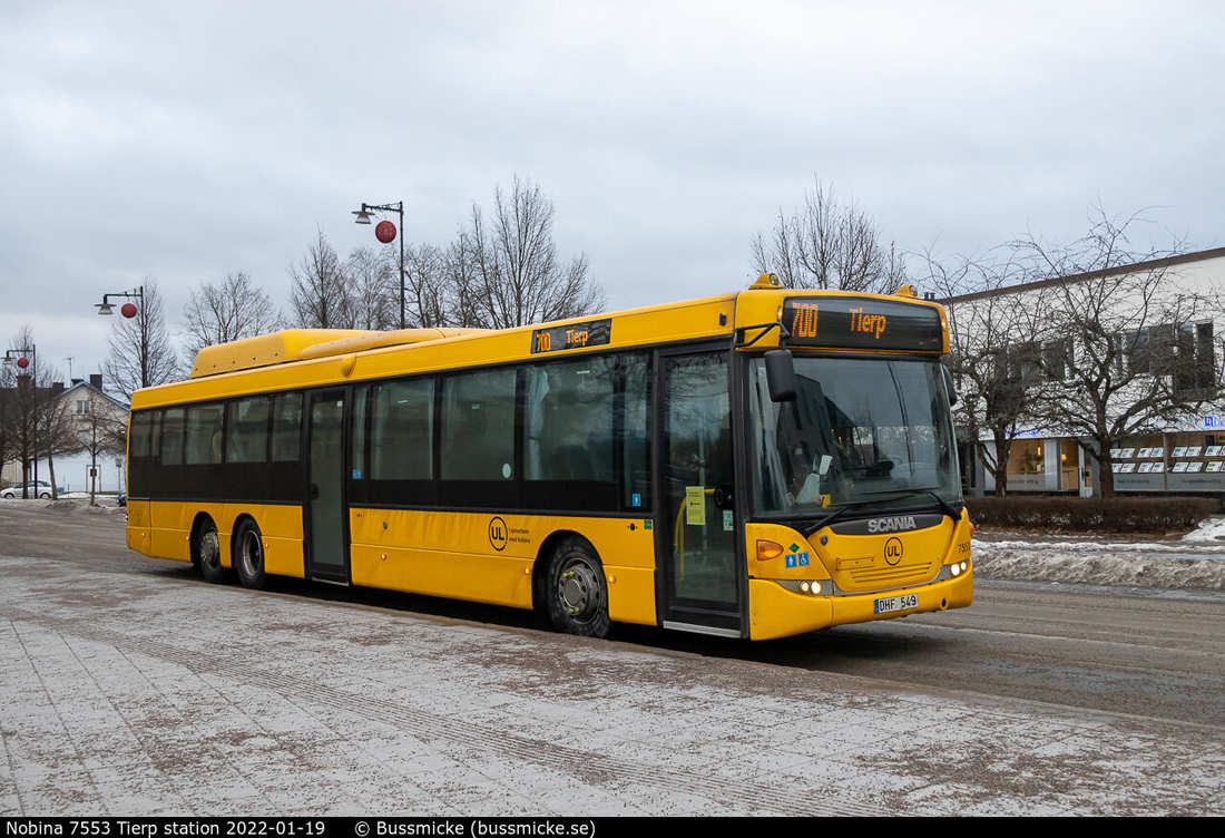Uppsala, Scania OmniLink CK305UB 6x2*4LB CNG # 7553