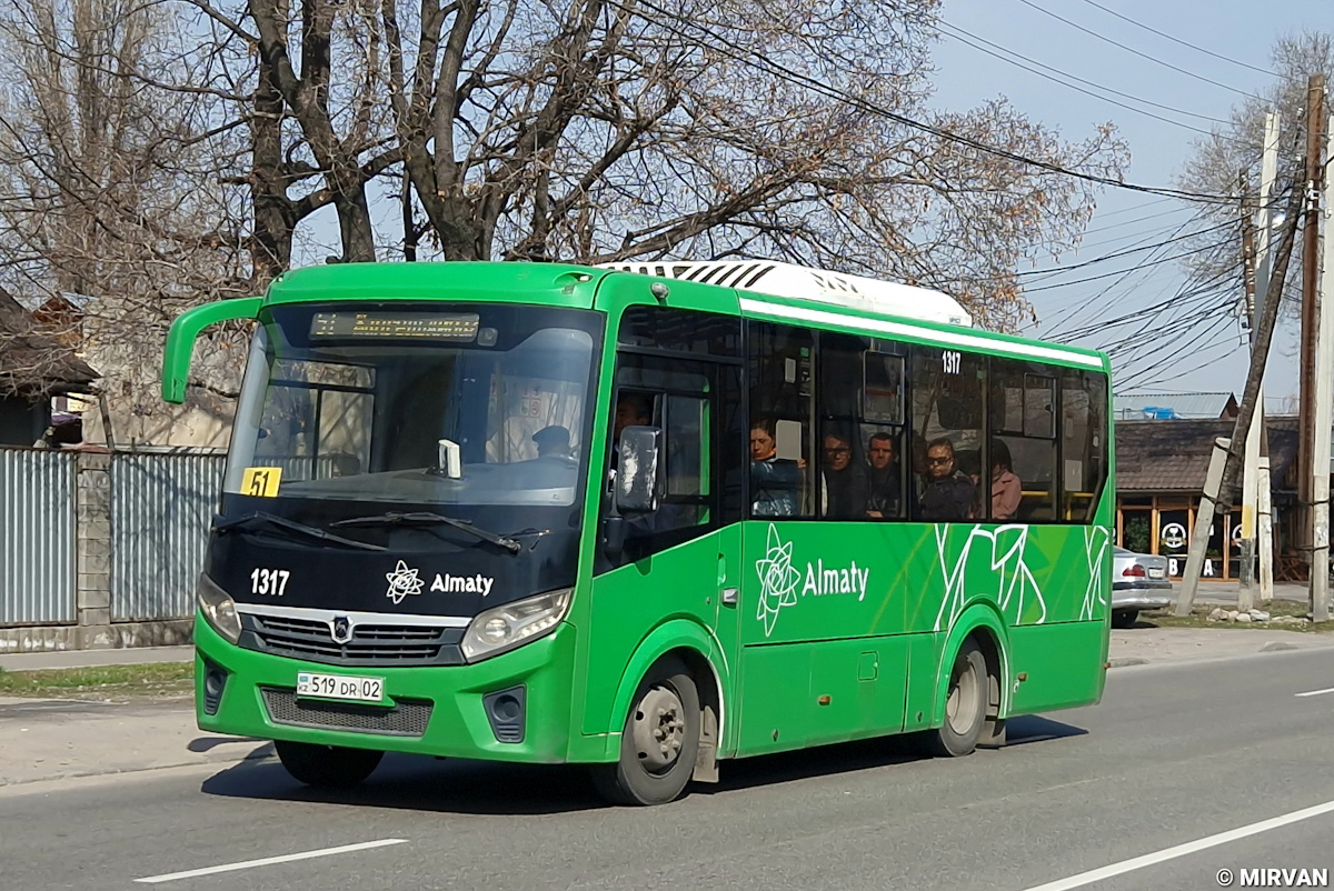 Алматы, ПАЗ-320435-04 "Vector Next" (3204ND, 3204NS) № 1317