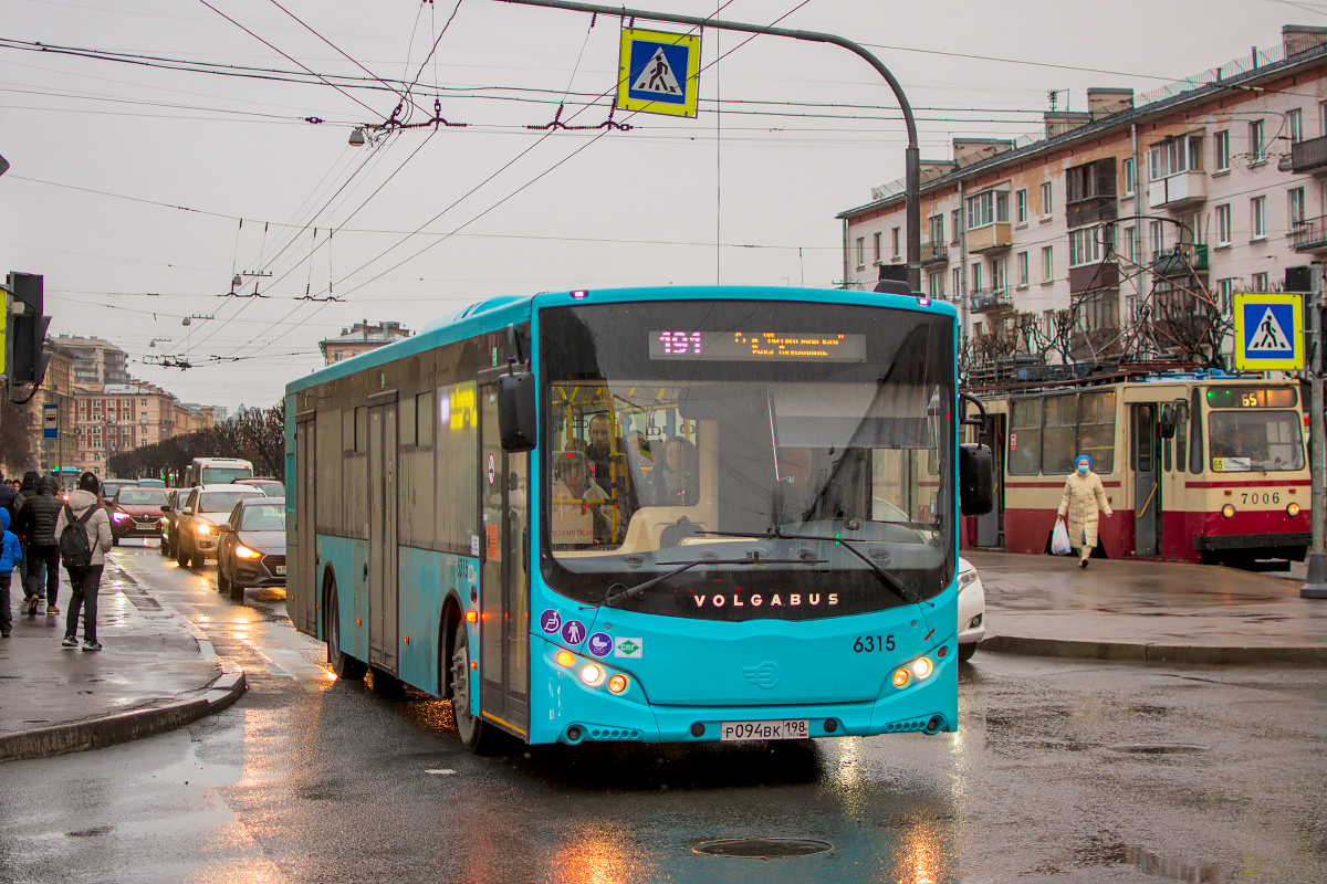 Санкт-Петербург, Volgabus-5270.G4 (LNG) № 6315
