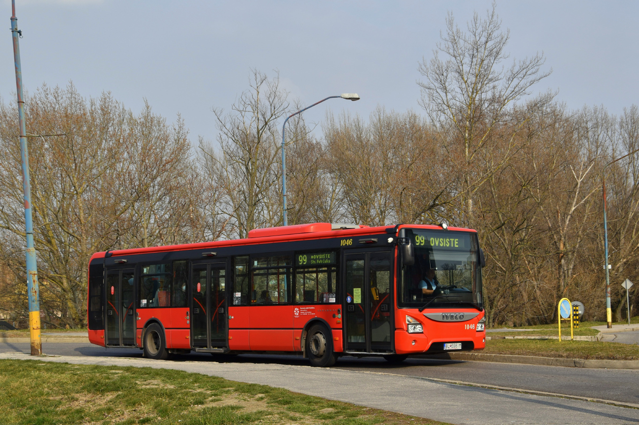 Bratislava, IVECO Urbanway 12M č. 1046