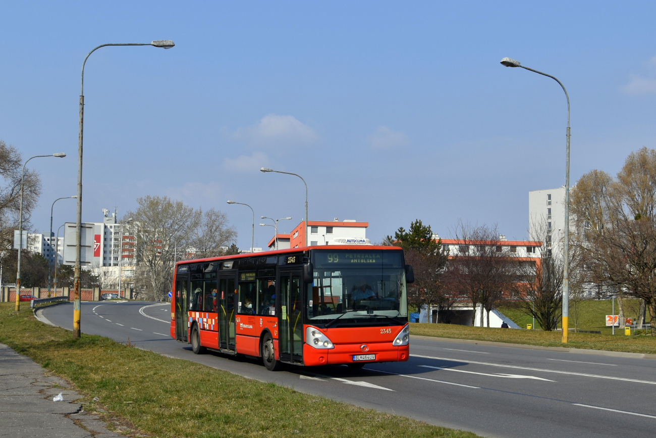 Bratislava, Irisbus Citelis 12M # 2345