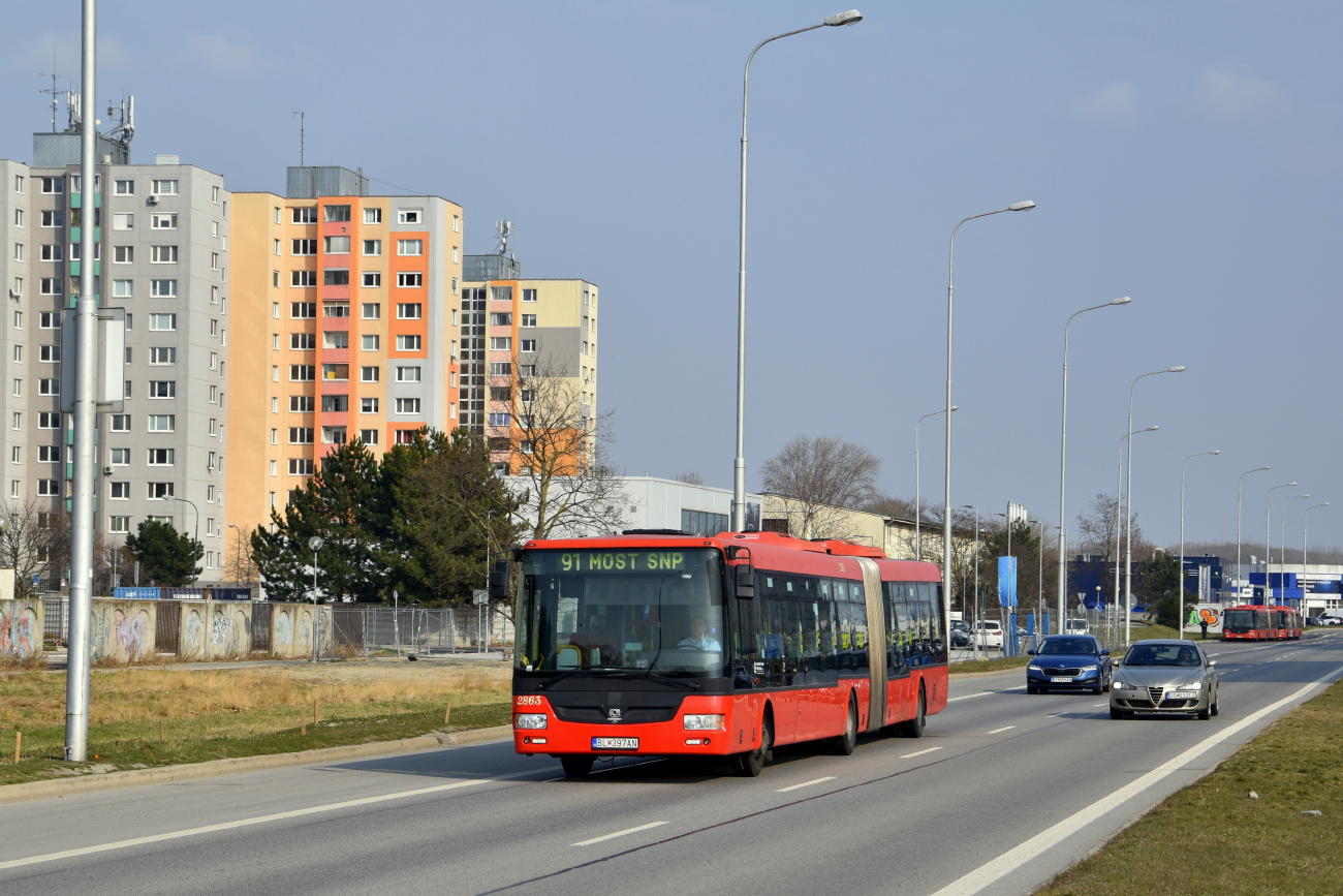 Bratislava, SOR NB 18 č. 2863
